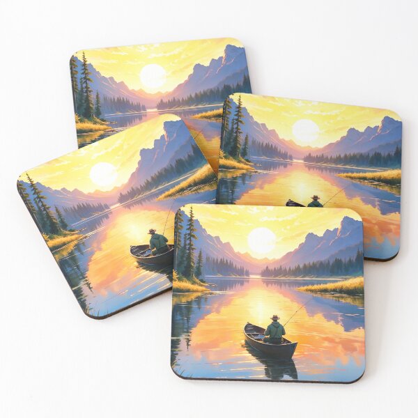 Item preview, Fishing on Calm and Serene Lake 2 designed and sold by Yontartov.
