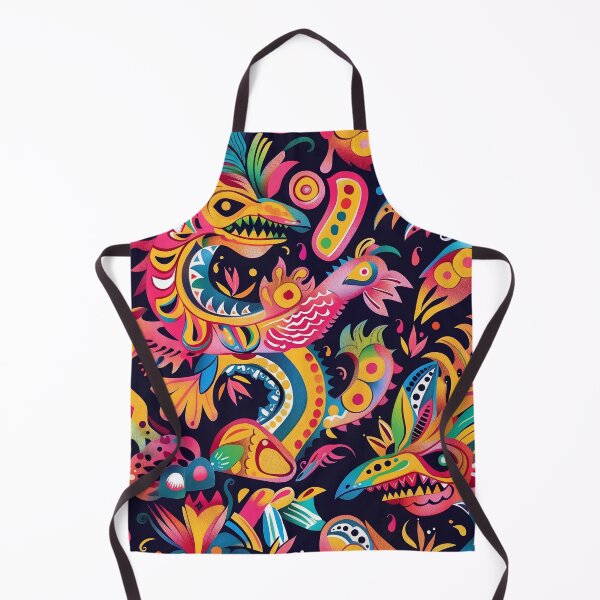 Item preview, Mexican Inspired Pattern - Colorful and Traditional Design designed and sold by TheFrenchVegan.
