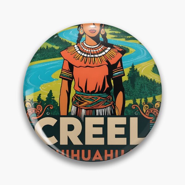 Item preview, Creel Chihuahua Mexico Magic Town Vintage Travel Tourism designed and sold by TravelersGems.