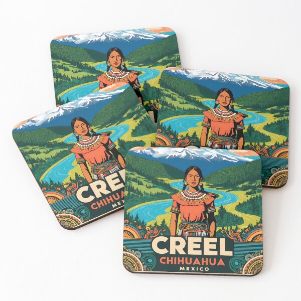 Item preview, Creel Chihuahua Mexico Magic Town Vintage Travel Tourism designed and sold by TravelersGems.