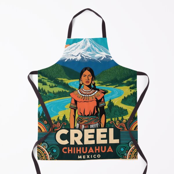 Item preview, Creel Chihuahua Mexico Magic Town Vintage Travel Tourism designed and sold by TravelersGems.