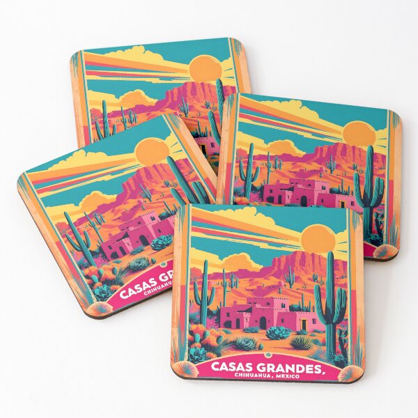 Item preview, Casas Grandes Chihuahua Mexico Magic Town Vintage Travel Tourism designed and sold by TravelersGems.