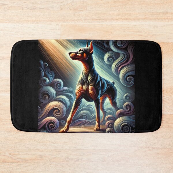 Item preview, Dobermann Chontamenti - Soul Guardian in the Twilight designed and sold by LegademaArt.