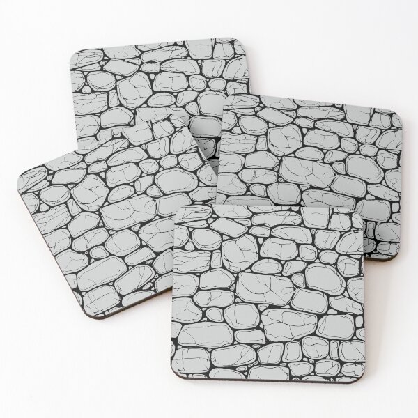 Item preview, Rock Pattern - Rounded Stones - Breccia - Conglomerate designed and sold by tumbleweedphoto.