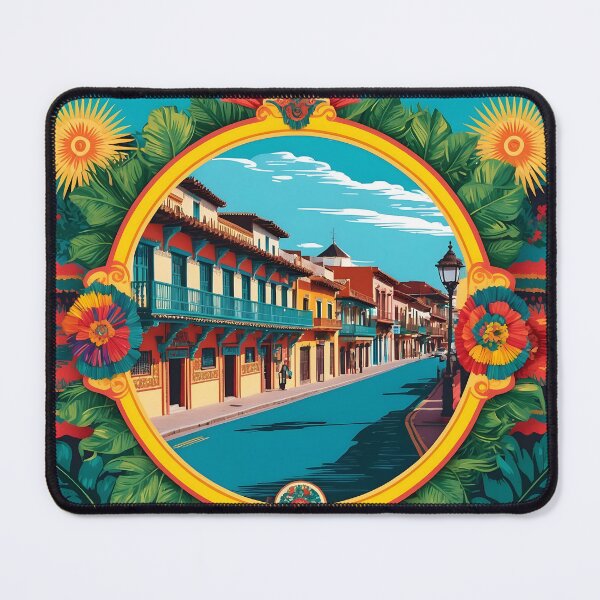 Item preview, San Cristobal de las Casas Chiapas Mexico Magic Town Vintage Travel Tourism designed and sold by TravelersGems.