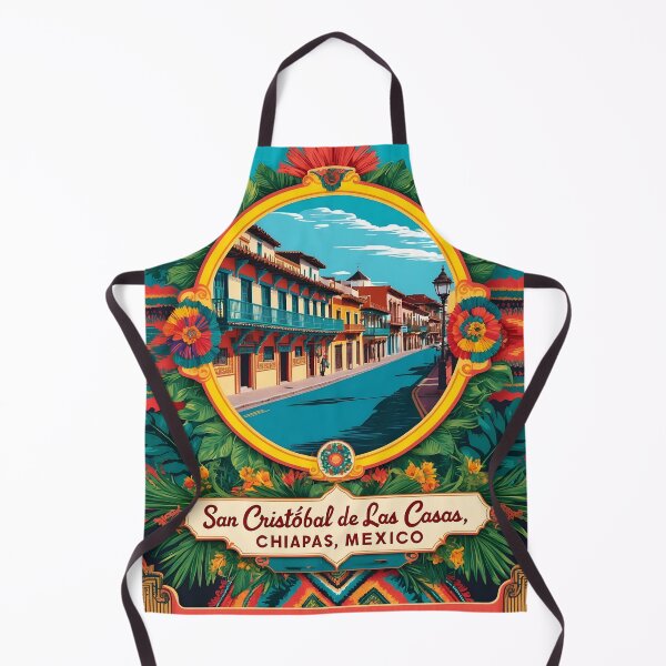 Item preview, San Cristobal de las Casas Chiapas Mexico Magic Town Vintage Travel Tourism designed and sold by TravelersGems.