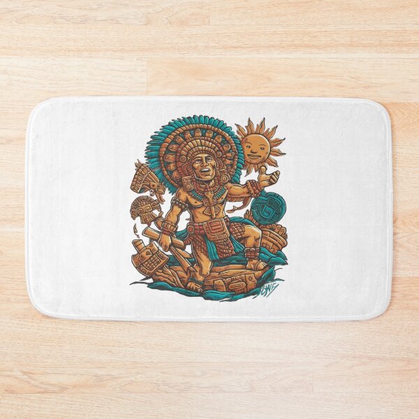 Item preview, Aztec Sun God Radiance designed and sold by MyNiceDesigns.
