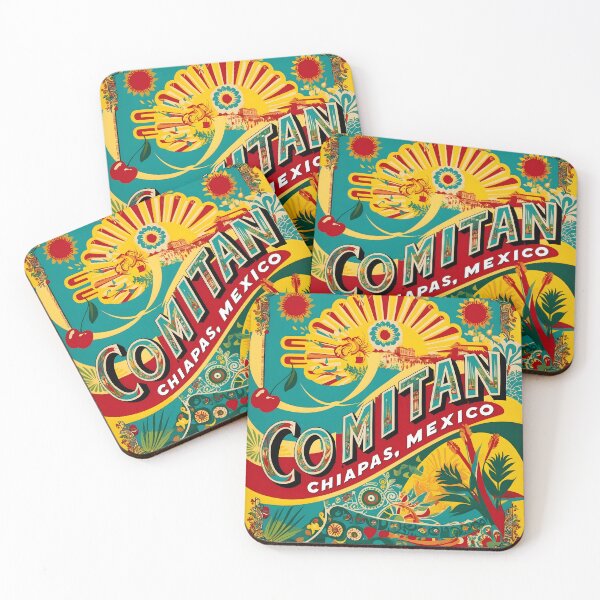 Item preview, Comitan Chiapas Mexico Magic Town Vintage Travel Tourism designed and sold by TravelersGems.