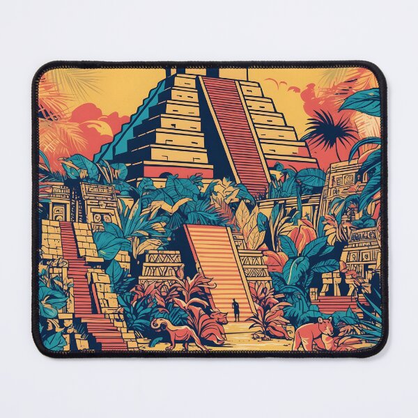 Item preview, Palenque Chiapas Mexico Magic Town Vintage Travel Tourism designed and sold by TravelersGems.