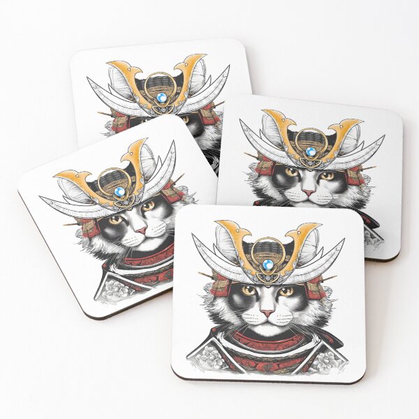 Item preview, Samurai Cat 5 designed and sold by Dragaodemadeira.