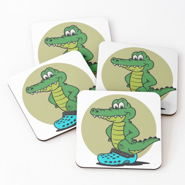 Item preview, CROCODILE WEARING CROCS designed and sold by DomGDesign.