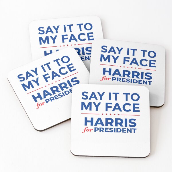 Item preview, Kamala Harris Funny Political Graphic Tee Say It To My Face designed and sold by RedeRx.