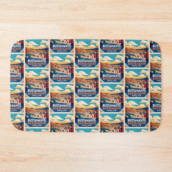 Item preview, Bustamente Nuevo Leon Mexico Magic Town Vintage Travel Tourism designed and sold by TravelersGems.