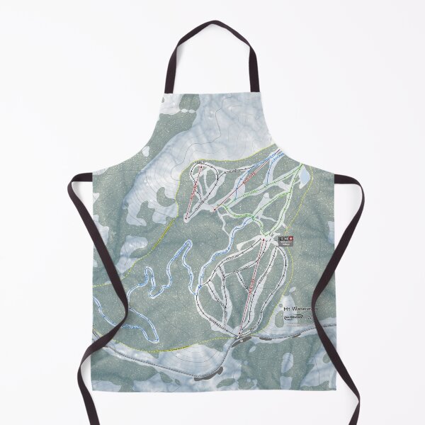 Item preview, Mt Waterman Resort Trail Map designed and sold by Mapsynergy.