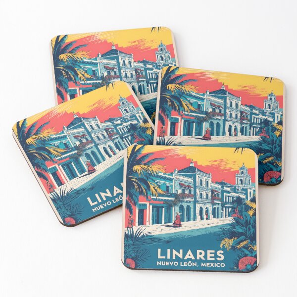 Item preview, Linares Nuevo Leon Mexico Magic Town Vintage Travel Tourism designed and sold by TravelersGems.
