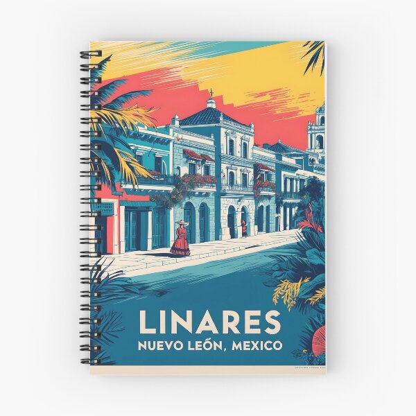 Item preview, Linares Nuevo Leon Mexico Magic Town Vintage Travel Tourism designed and sold by TravelersGems.