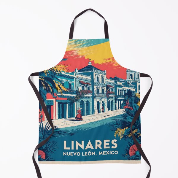 Item preview, Linares Nuevo Leon Mexico Magic Town Vintage Travel Tourism designed and sold by TravelersGems.