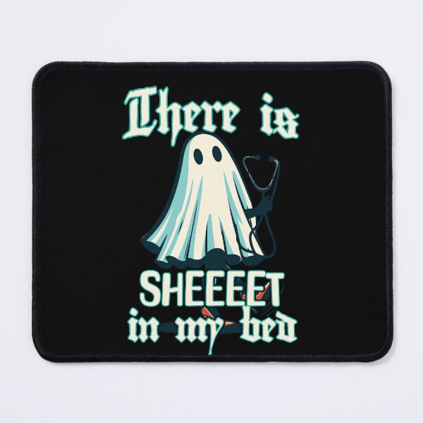 Item preview, Funny Ghosts Saying In My Bed Halloween designed and sold by LuminOrb.