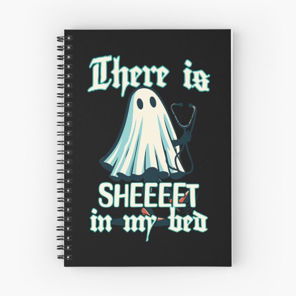 Item preview, Funny Ghosts Saying In My Bed Halloween designed and sold by LuminOrb.