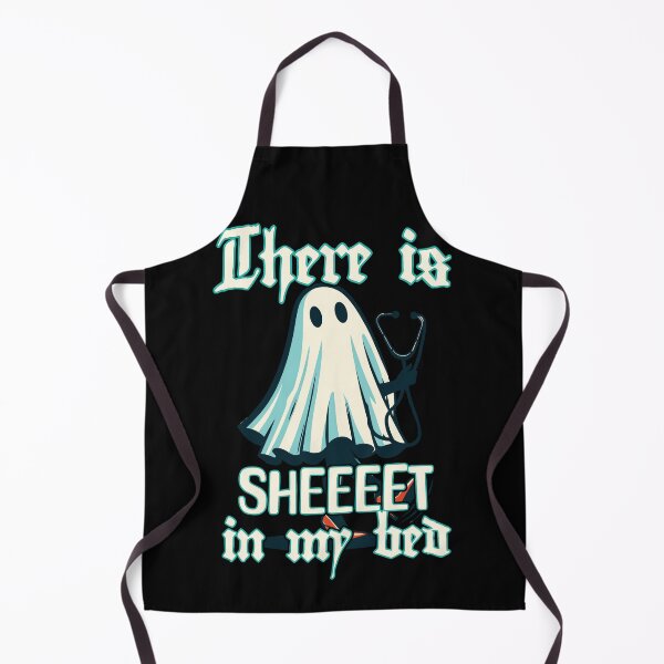 Item preview, Funny Ghosts Saying In My Bed Halloween designed and sold by LuminOrb.