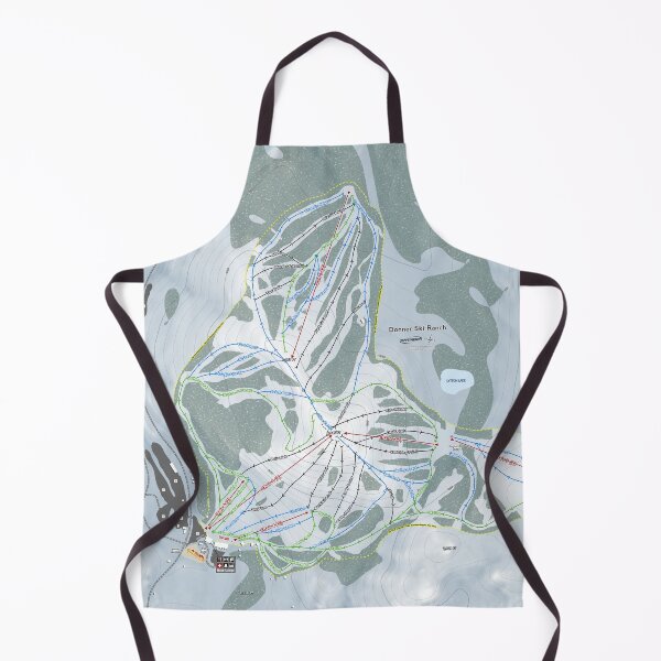 Item preview, Donner Ski Ranch Resort Trail Map designed and sold by Mapsynergy.
