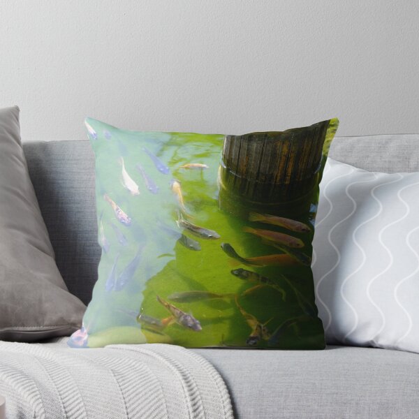 Item preview, Graceful Fish Swimming in a Tranquil Pond designed and sold by photographerst.
