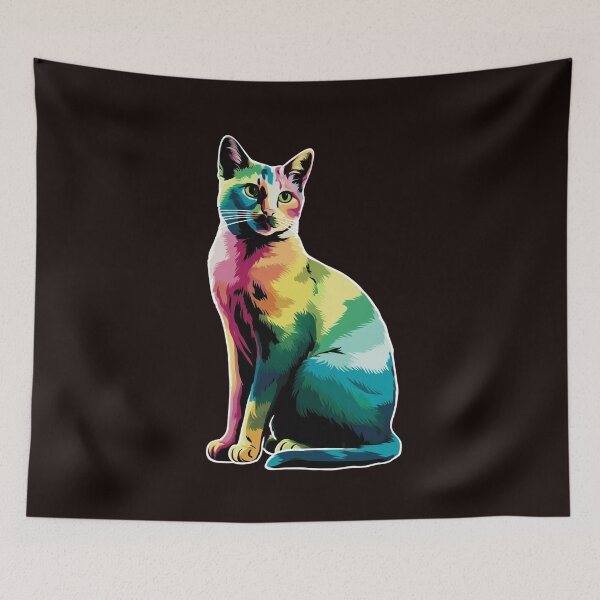 Item preview, Abstract Cat designed and sold by MichalWeider.