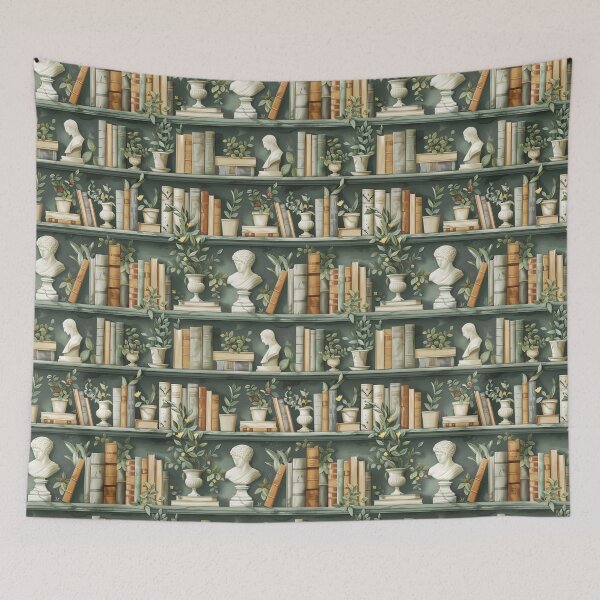 Item preview, LIBRARY LATTICE Light Academia designed and sold by Frenchifique.