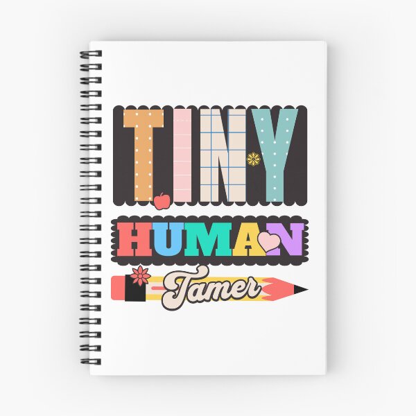 Item preview, Tiny Human Tamer Back to School Teacher Design designed and sold by CALIMASHIRTS.