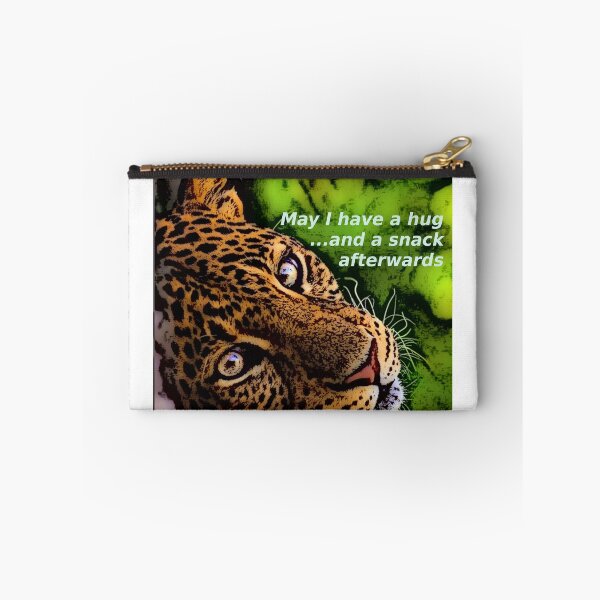 Item preview, leopard wants a hug designed and sold by JustStraight.
