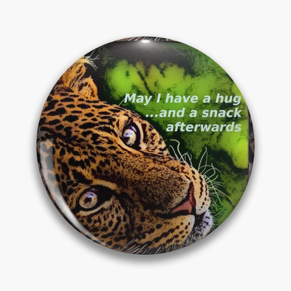 Item preview, leopard wants a hug designed and sold by JustStraight.