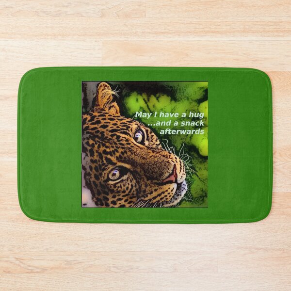 Item preview, leopard wants a hug designed and sold by JustStraight.