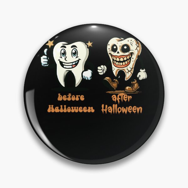Item preview, Teeth Before Halloween Funny Saying Design designed and sold by LuminOrb.