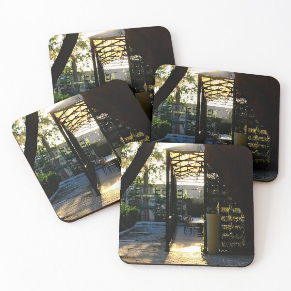 Item preview, Elegant Sunset Viewed from an Outdoor Patio designed and sold by photographerst.