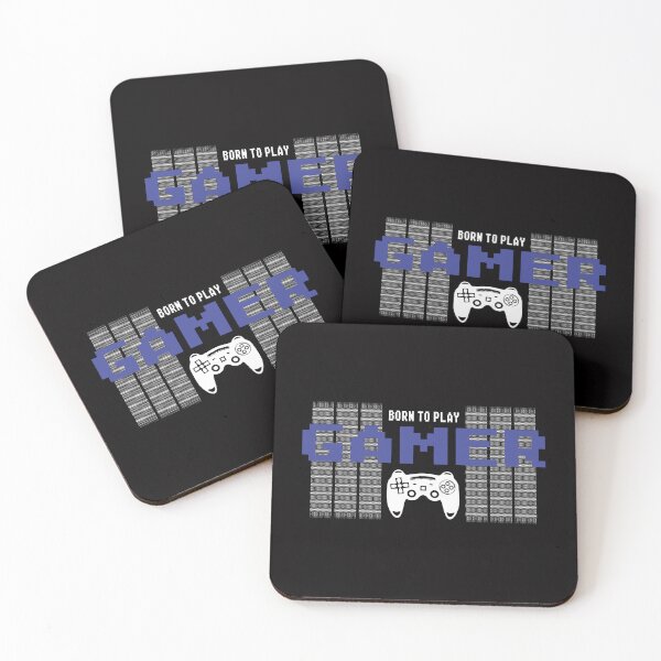 Item preview, Born to play games theme typography color leeds designed and sold by kiloorartclub.