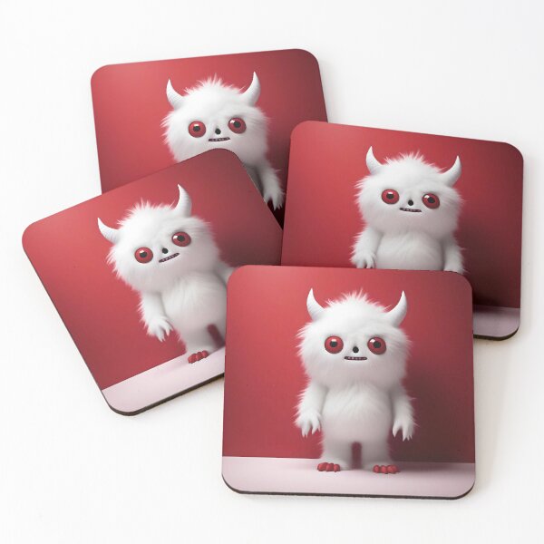 Item preview, Monster with curious scarlet look designed and sold by Pandanime.