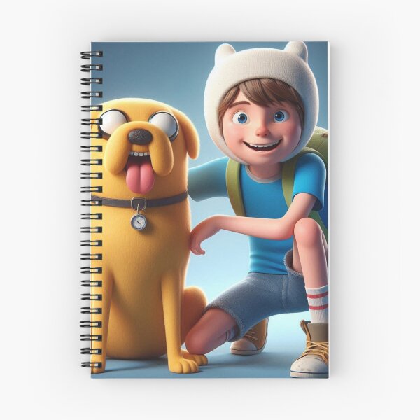 Item preview, Finn the Human and Jake the Dog Pixar Style - Adventure Time Illustration | adventure Time designed and sold by BazarGeek.