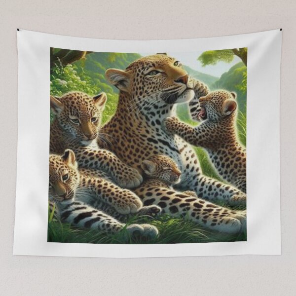 Item preview, Sweat Leopard Scene designed and sold by BonoloStore.
