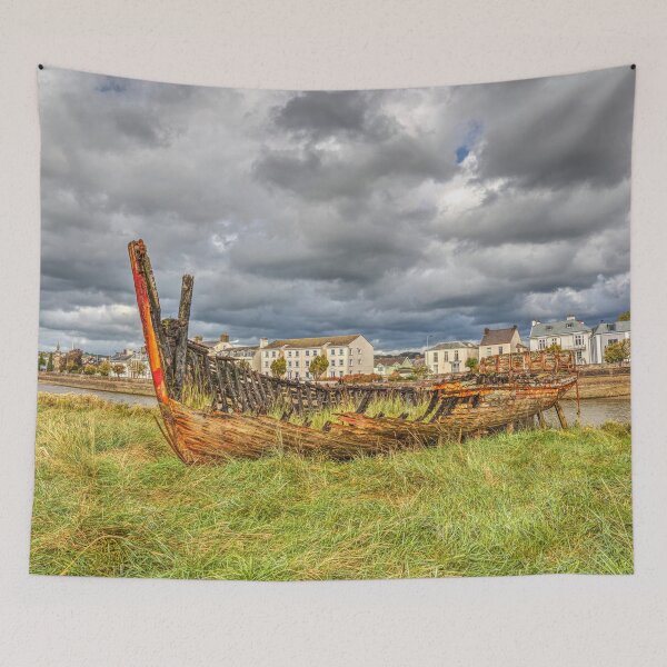 Item preview, Shipwreck On The Banks Of The River Taw, Barnstaple, Devon designed and sold by Paul Thompson Photography.