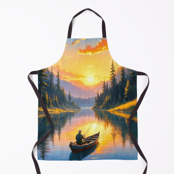 Item preview, Fishing on Calm and Serene Lake 1 designed and sold by Yontartov.
