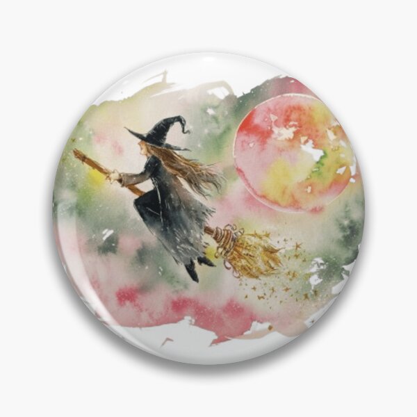 Item preview, Witch Flying with Broom designed and sold by XquisiteFashion.