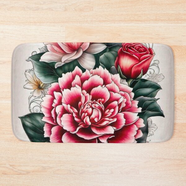 Item preview, Carnations designed and sold by MatrixTattoo.