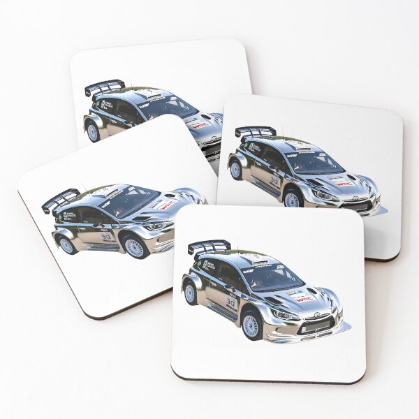 Item preview, Unique Chromed WRC Sport Rally Car 3D designed and sold by Uzi-Design.