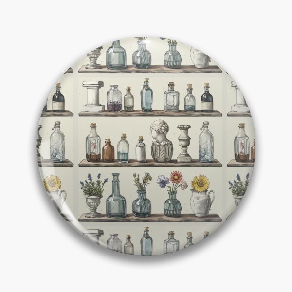 Item preview, VINTAGE VIALS Light Academia designed and sold by Frenchifique.
