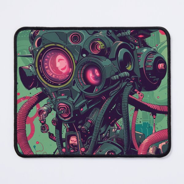 Item preview, Retro Futuristic Robot Cyberpunk 80s Anime designed and sold by Nightarcade.