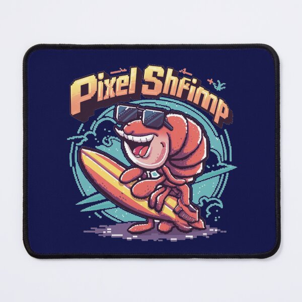 Item preview, Pixel Shrimp designed and sold by Gentle40Winks.