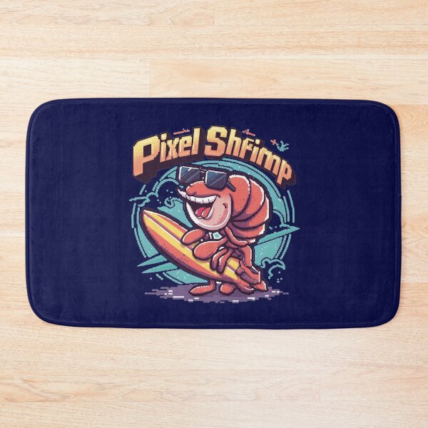 Item preview, Pixel Shrimp designed and sold by Gentle40Winks.