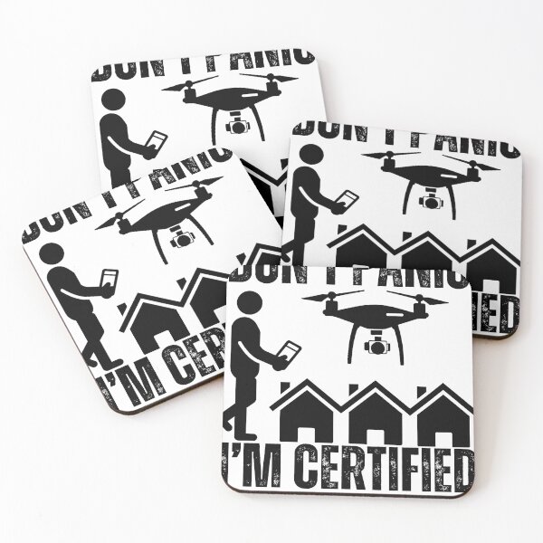 Item preview, Don't Panic I'm Certified Drone Pilot T-Shirt designed and sold by leeron111.