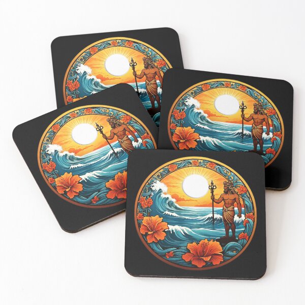 Item preview, Poseidon by the Ocean and Hawaii Orchids designed and sold by NautiChic.