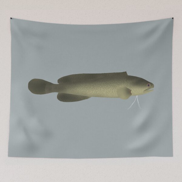 Item preview, River Blackfish designed and sold by fishfolkart.